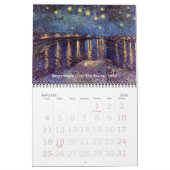 Calendrier Mural Vincent van Gogh Paysages marins Marine Nautique (Jan 2026)