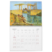 Calendrier Mural Vincent van Gogh Paysages marins Marine Nautique (Mar 2026)