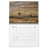 Calendrier Mural Vincent van Gogh Paysages marins Marine Nautique (Feb 2026)