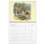 Calendrier Mural Vintage Mère Goose Nursery Rhymes (Jan 2026)