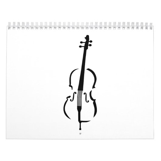 Calendrier Mural Violoncelle (Protection)