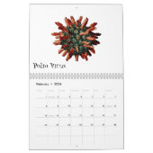 Calendrier Mural Virus et d'autres mauvais garçons (Feb 2026)