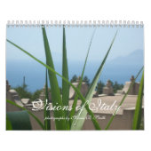 Calendrier Mural Visions de l'Italie (Protection)