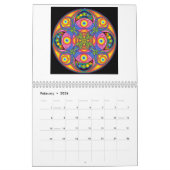 Calendrier Mural Visions de tryptamine (Feb 2026)