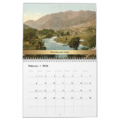 Calendrier Mural Visions mondiales d'antan de Killarney Irlande (Feb 2026)