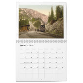 Calendrier Mural Visions mondiales d'antan de la Basse Autriche (Feb 2026)