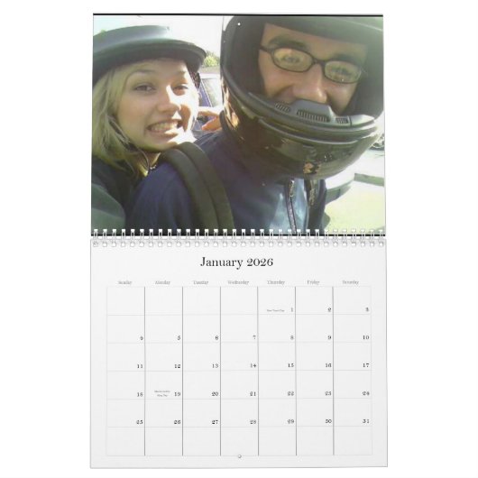 Calendrier Mural Voici à une autre année pour nous (Jan 2026)