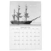 Calendrier Mural Voile et vapeur de combat (Feb 2026)