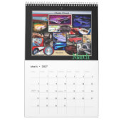 Calendrier Mural Voiture de 2017 classiques (Mar 2027)
