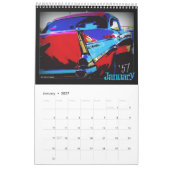 Calendrier Mural Voiture de 2017 classiques (Jan 2027)