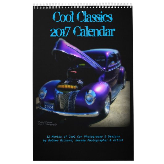 Calendrier Mural Voiture de 2017 classiques (Protection)