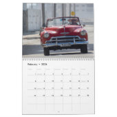 Calendrier Mural Voitures classiques du Cuba (Feb 2026)
