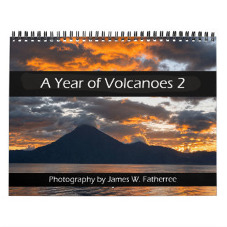 Calendrier mural Volcans 2 par J. Fatherree
