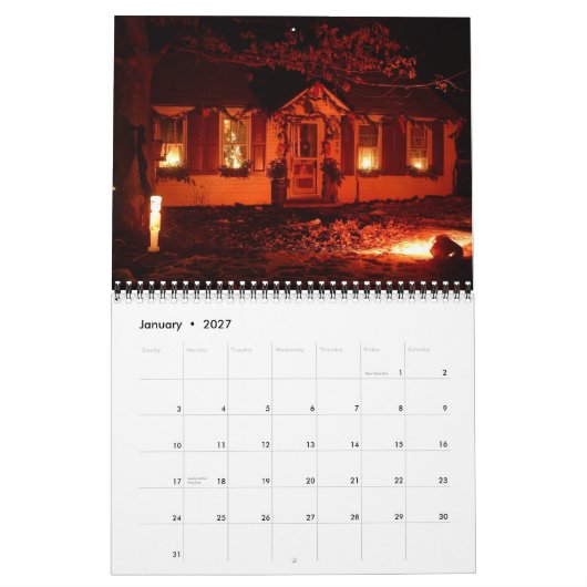 Calendrier Mural Vous êtes arrivé chez Ed Groves (Jan 2027)