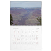 Calendrier Mural vue de canyon grand (Feb 2026)
