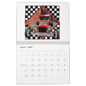 Calendrier Mural Wagon-restaurant de Rod de rat (Mar 2027)