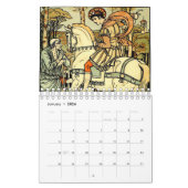 Calendrier Mural Walter Crane (Jan 2026)