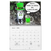 CALENDRIER MURAL WEIRD CATS 2014 (Mar 2026)