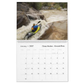Calendrier Mural Whitewater 2016 (Jan 2027)