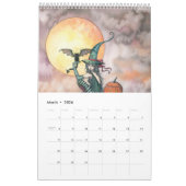 Calendrier Mural Wiccan Witch Portfolio Livre par Molly Harrison (Mar 2026)