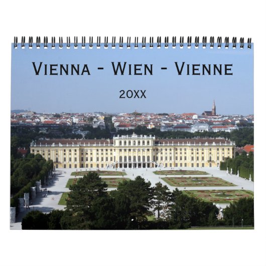 Calendrier Mural wien 2025 (Protection)