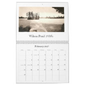 CALENDRIER MURAL WILSON POND 2011 (Feb 2027)