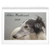 Calendrier Mural Windhounds de soie 2013-2 (Protection)