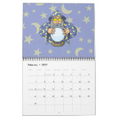 Calendrier Mural Wizard (Feb 2027)