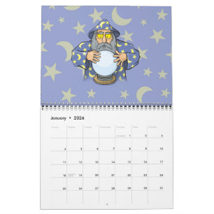 Calendrier Mural Wizard