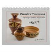 Calendrier mural - Woodturning décoratif (Protection)