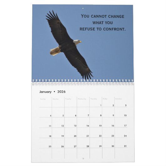 Calendrier Mural Words By Wall Calendar par Janz (Jan 2026)