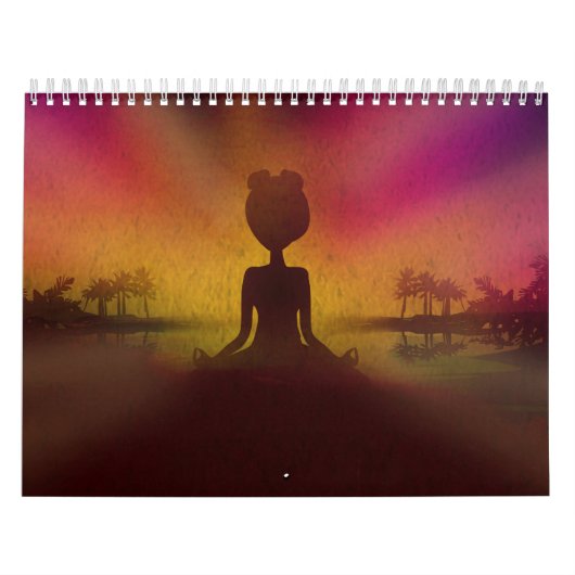 Calendrier Mural Yoga de méditation (Protection)