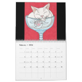 Calendrier Mural zazzle 003, Chats by Amber Day 2010 (Feb 2026)