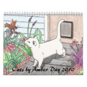 Calendrier Mural zazzle 003, Chats by Amber Day 2010 (Protection)