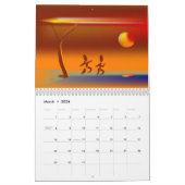 Calendrier Mural Zinglees ~ Out & About (Mar 2026)