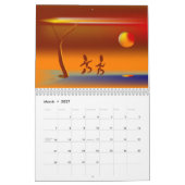 Calendrier Mural Zinglees ~ Out & About (Mar 2027)