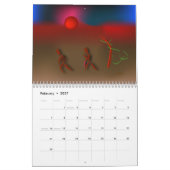 Calendrier Mural Zinglees ~ Out & About (Feb 2027)