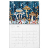 Calendrier Mushroom Magic – A Fantasy Forest Calendar 2026 (Jan 2027)