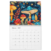 Calendrier Mushroom Magic – A Fantasy Forest Calendar 2026 (Feb 2027)