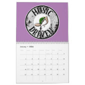 Calendrier Musique (Jan 2026)