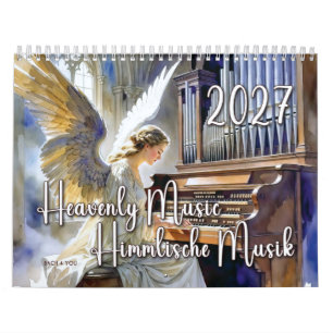 Calendrier Musique Céleste – Himmlische Musik, 2027 – Un Ange