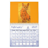 Calendrier musique et paysages (Feb 2027)