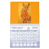 Calendrier musique et paysages (Feb 2026)