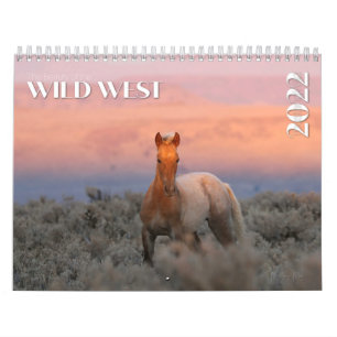 Calendrier MustangWild 2022 - Ouest sauvage