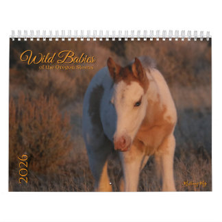 Calendrier MustangWild 2026 "Bébés Sauvages"