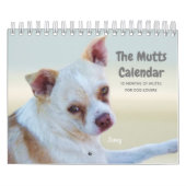 Calendrier Mutts Pour Les Amoureux de les chiens (Protection)