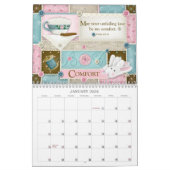 Calendrier "My Cup Runneth Over" 2026 Scripture Calendar (Jan 2026)