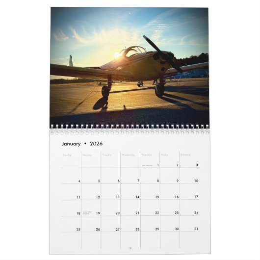 Calendrier My Ercoupe Calendar 2026 (Jan 2026)