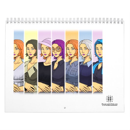 Calendrier My year with MonaLiza (Protection)