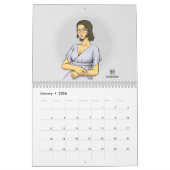 Calendrier My year with MonaLiza (Jan 2026)